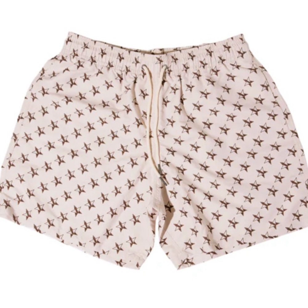 JEFFREE STAR Tan Swim Shorts Men’s Size Large
